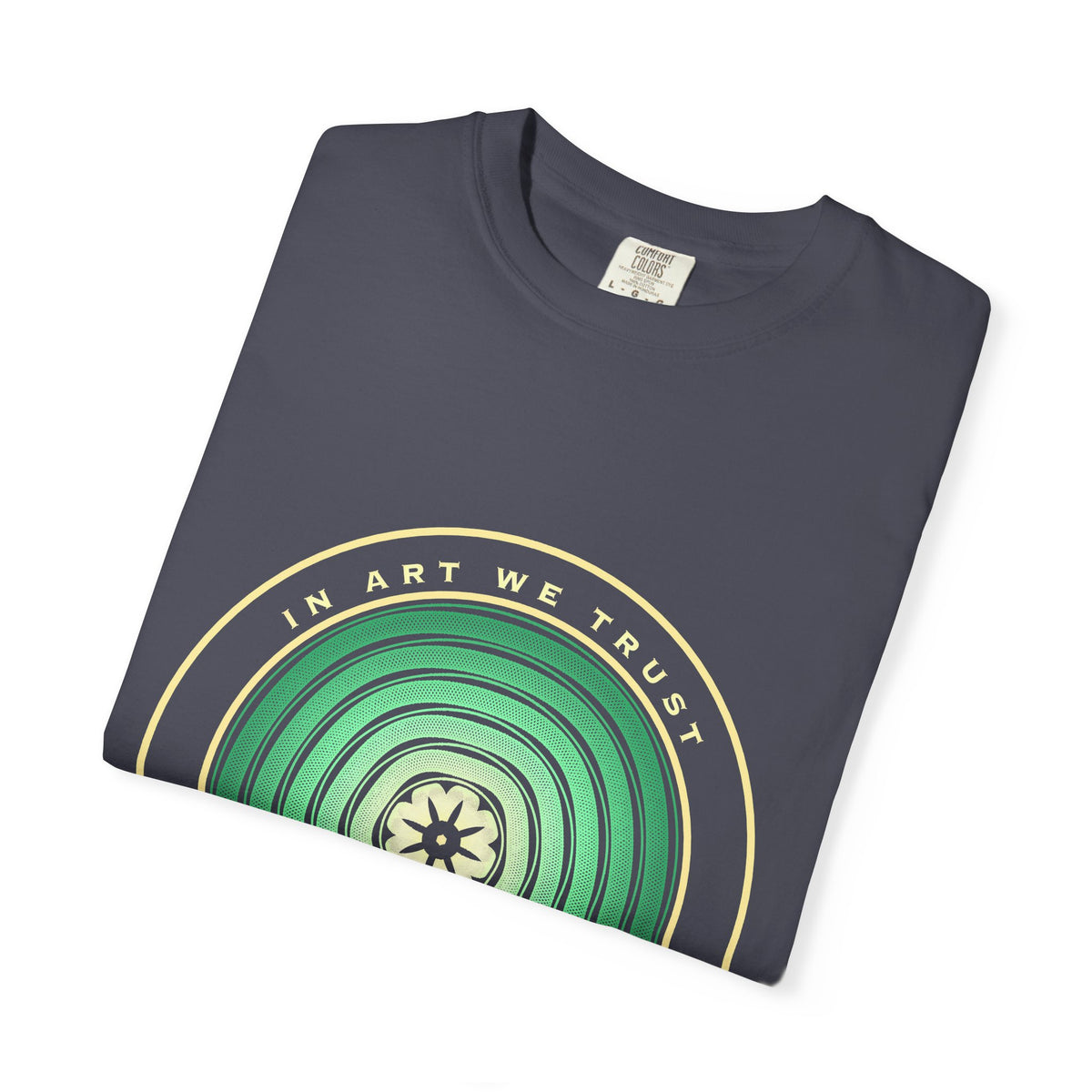 In Art We Trust graphic tee, view 7