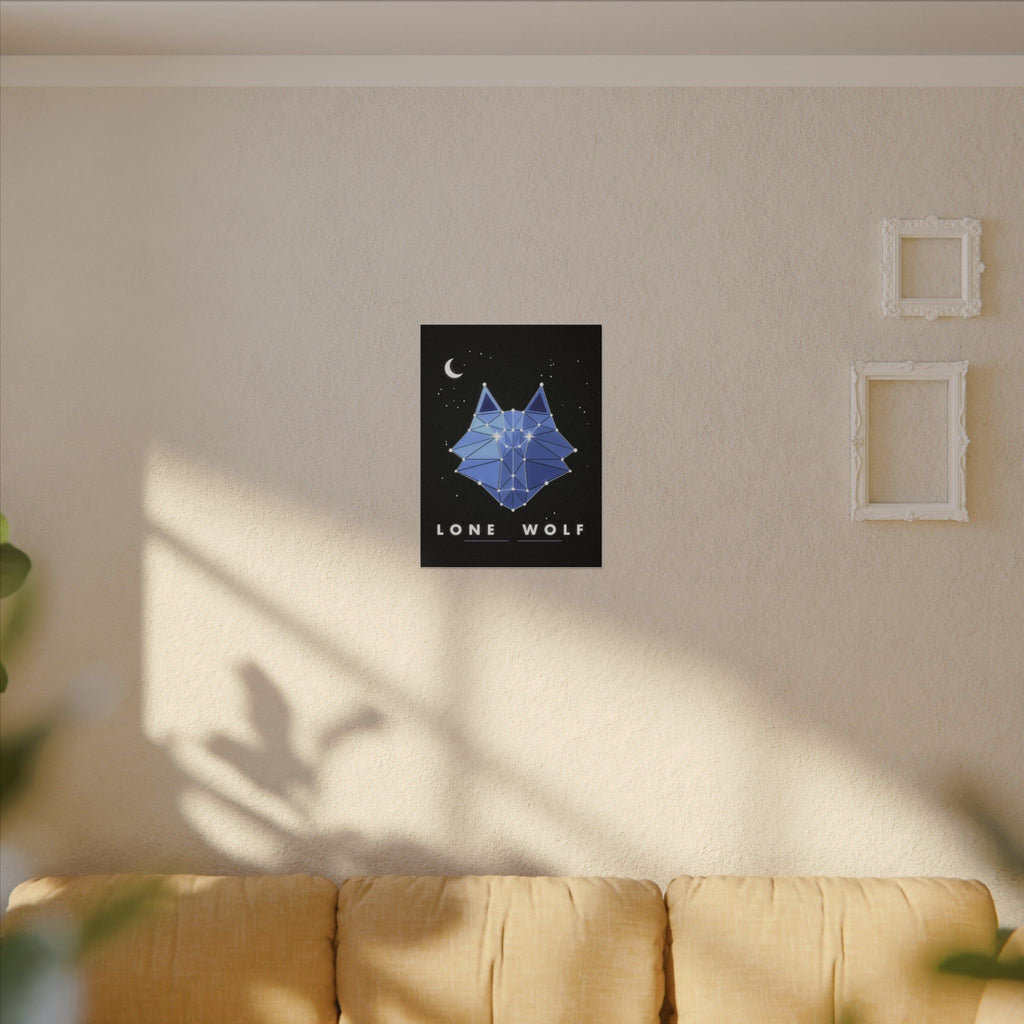 Constellation Wolf gallery canvas print, view 5