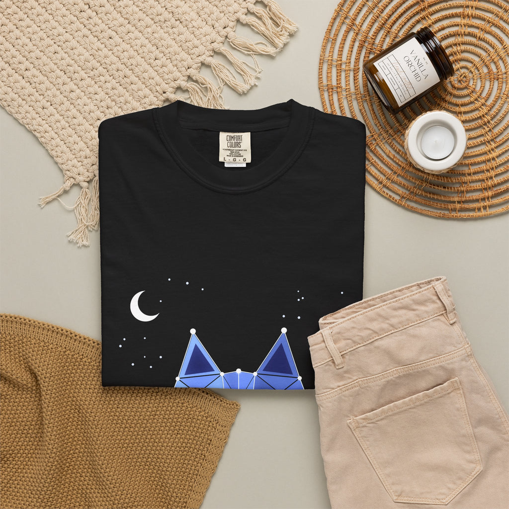 Constellation Wolf graphic tee, view 2