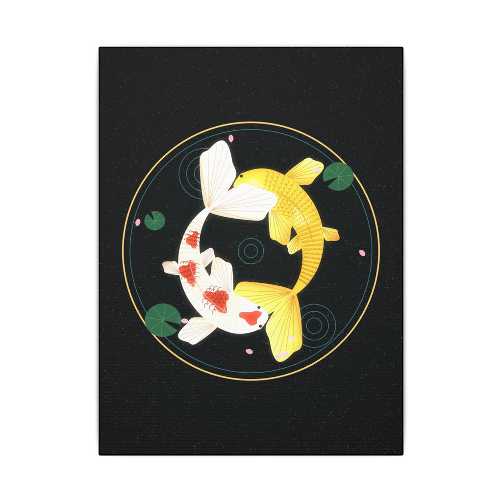 Koi Orbit gallery canvas print, view 2