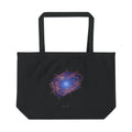 Nebula Drift organic cotton tote bag, view 1