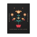 Folk Bloom gallery canvas print, view 2
