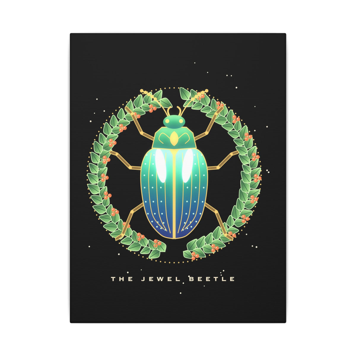 Jewel Beetle gallery canvas print, view 2