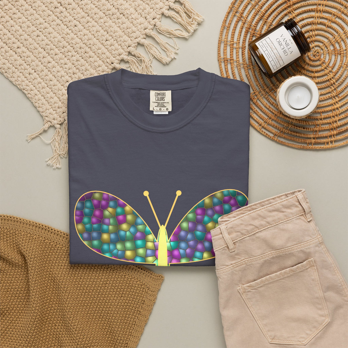 Glass Wings graphic tee, view 5