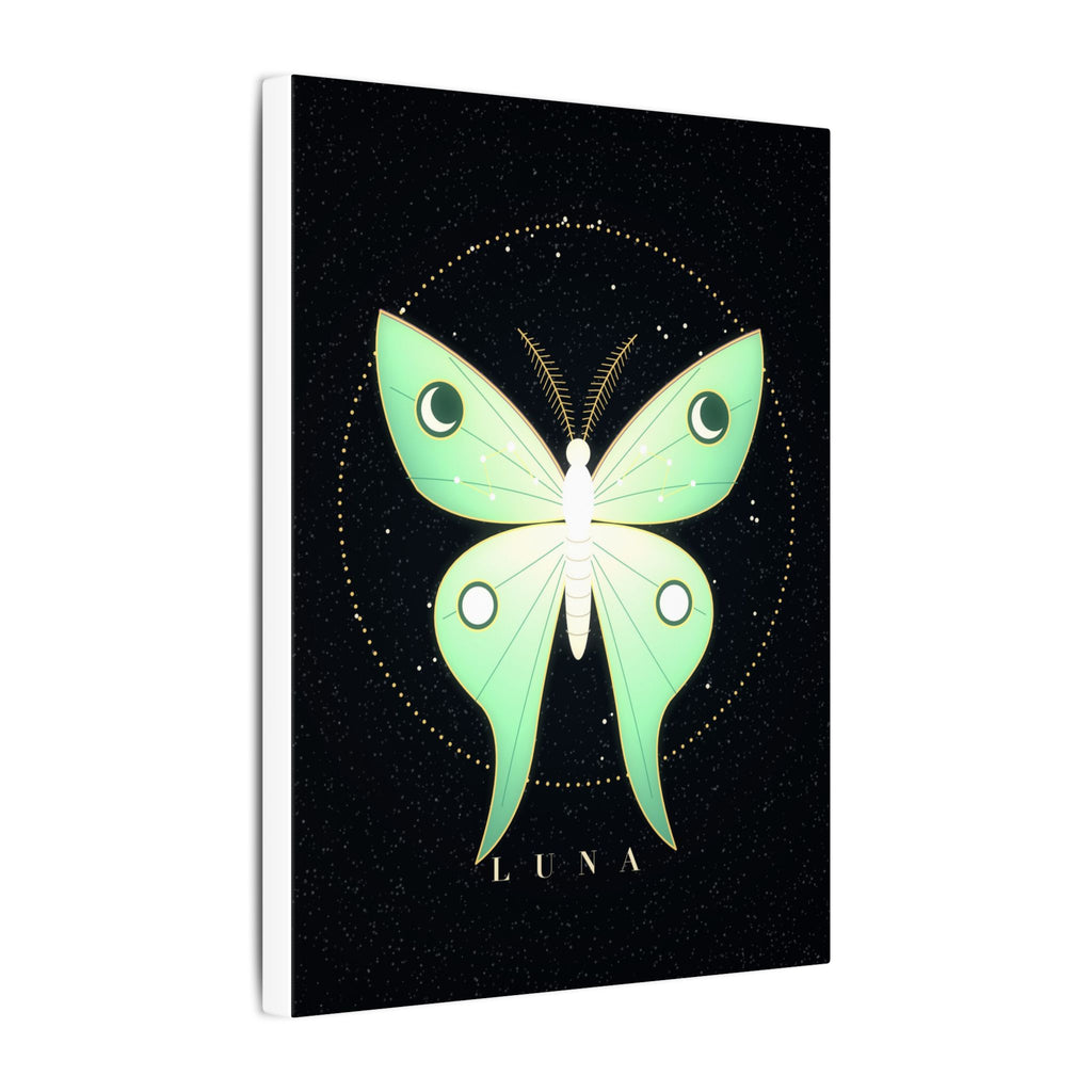 Luna Moth gallery canvas print, view 7