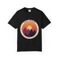 Stay Wild graphic tee in Black, original art by AuraCanvas