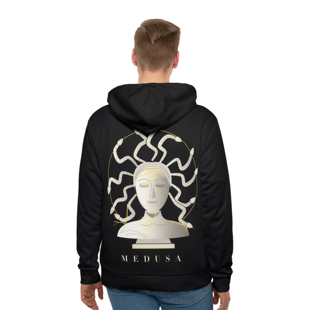 Kintsugi Medusa all-over print hoodie, view 2