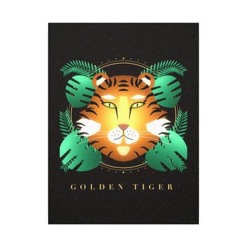Golden Tiger Canvas