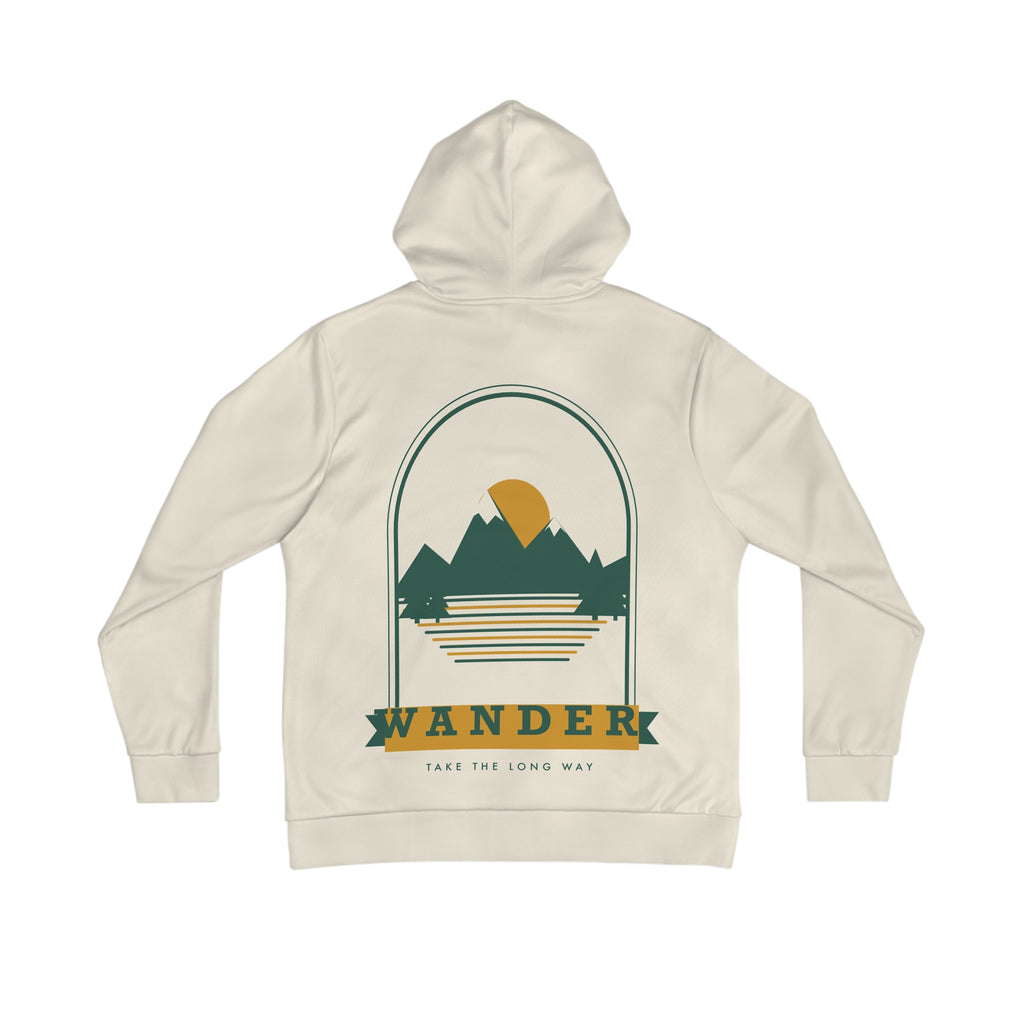 Wander all-over print hoodie, view 1