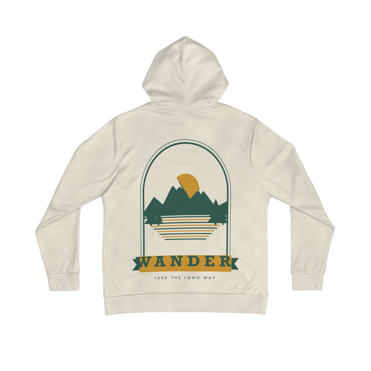 Wander all-over print hoodie, view 1