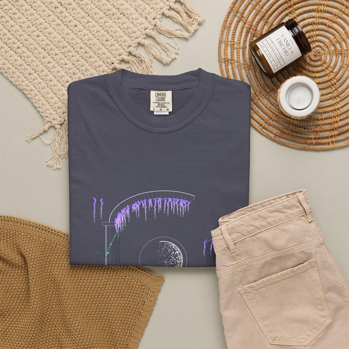 The Overgrown Gate graphic tee, view 5