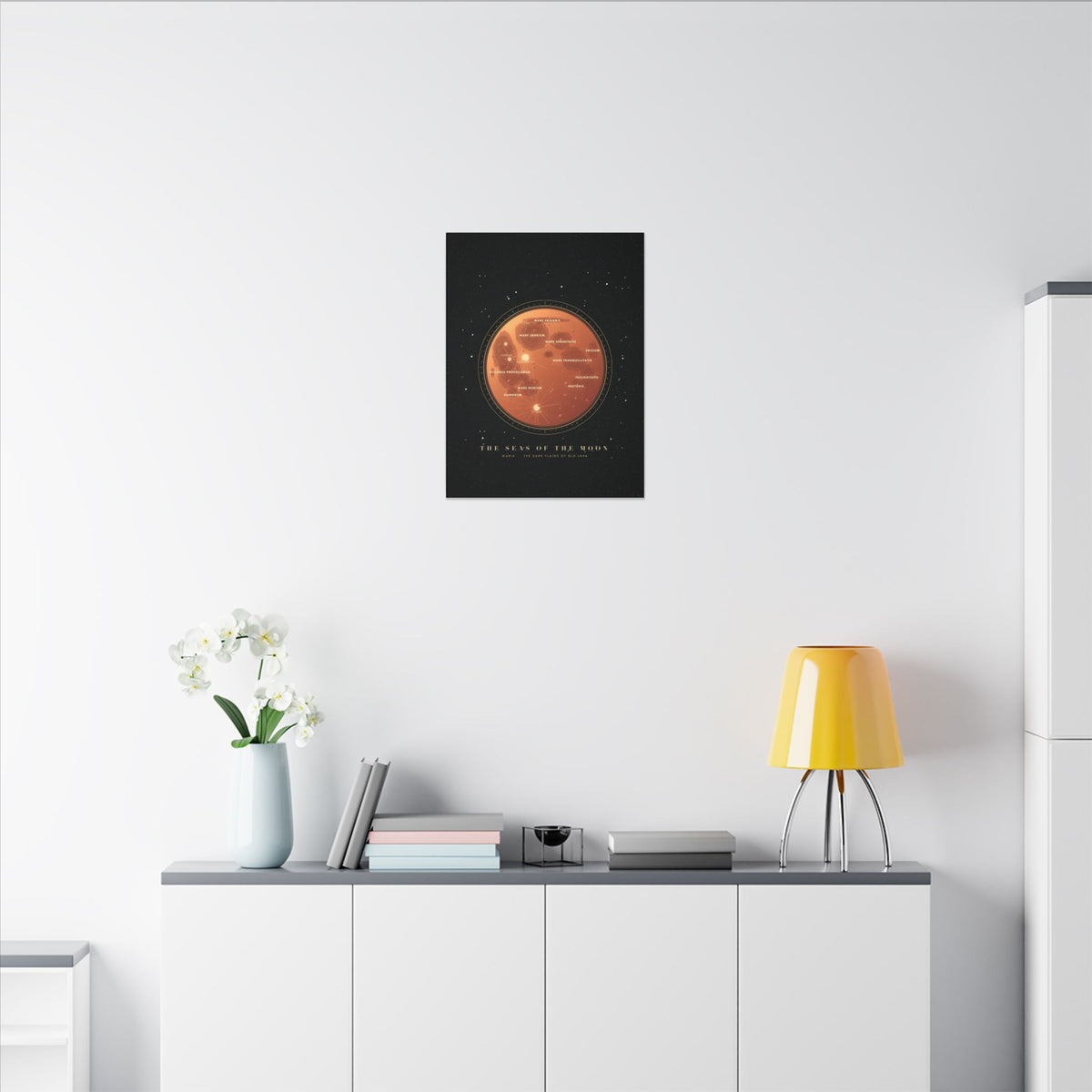 The Seas of the Moon gallery canvas print, view 6