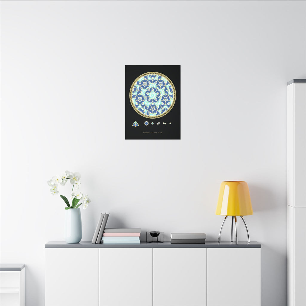 Penrose and the Girih gallery canvas print, view 6