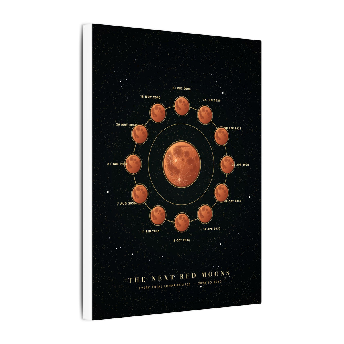 The Next Red Moons gallery canvas print, view 7