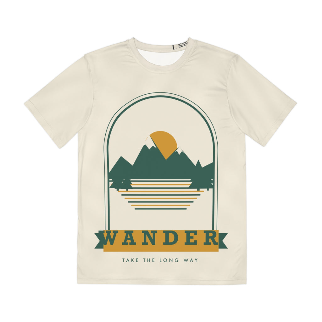 Wander all-over print tee, view 1
