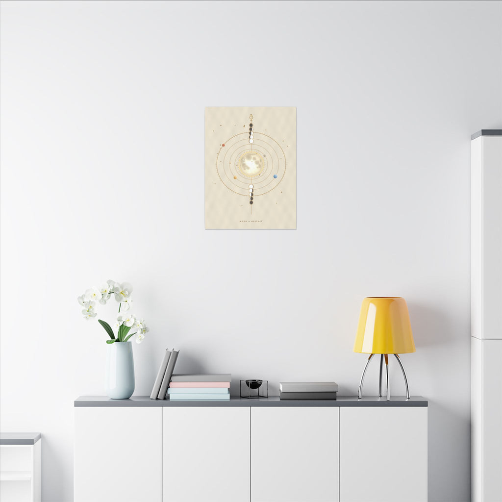 Moon & Mercury gallery canvas print, view 6