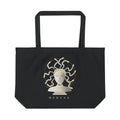 Kintsugi Medusa organic cotton tote bag, view 1