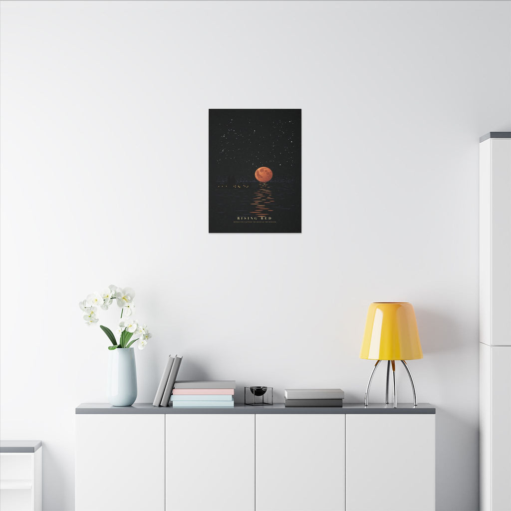 Rising Red gallery canvas print, view 6