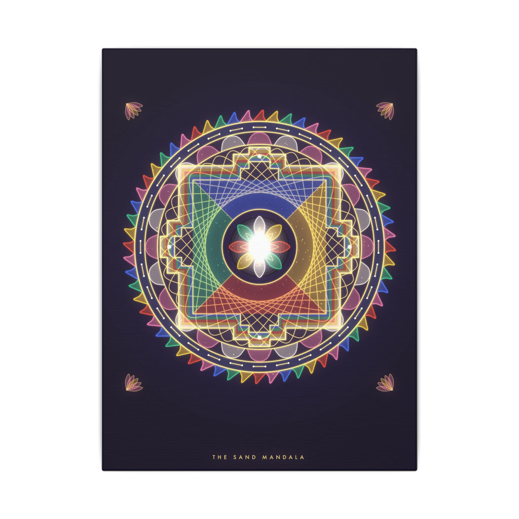 The Sand Mandala gallery canvas print, view 2