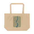 The Severn Bore organic cotton tote bag, view 1