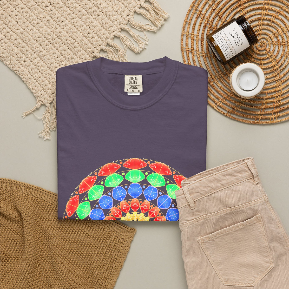 The Rose Window graphic tee, view 5