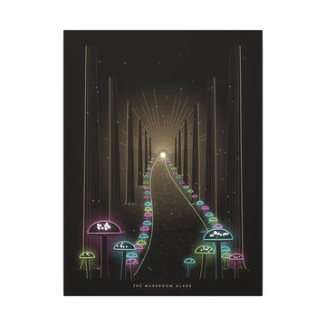 The Mushroom Glade Canvas