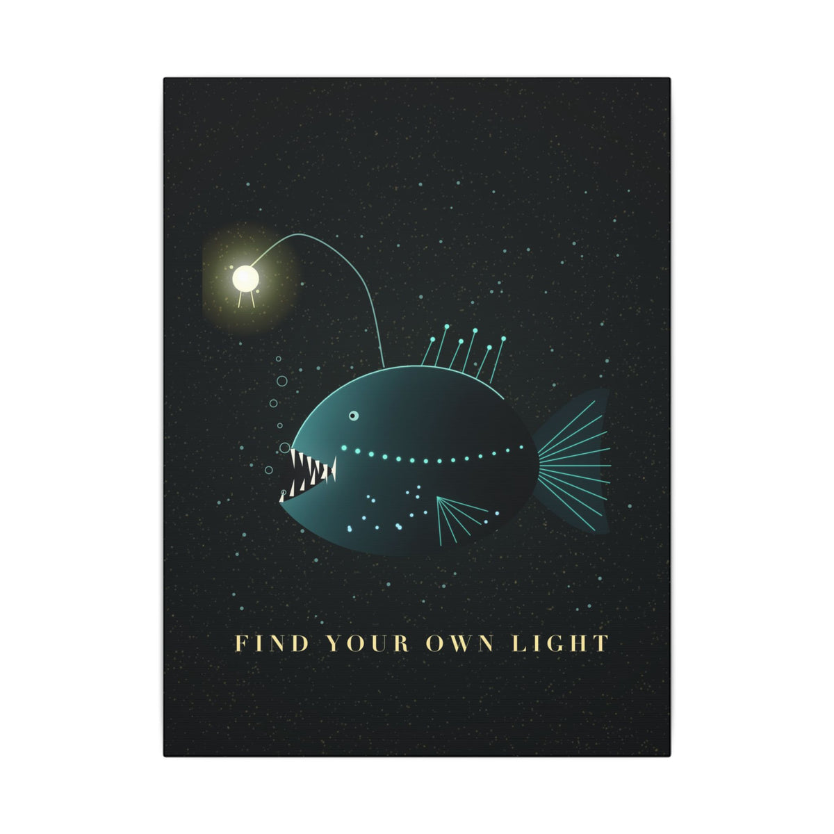 Deep Sea Lantern gallery canvas print, view 3