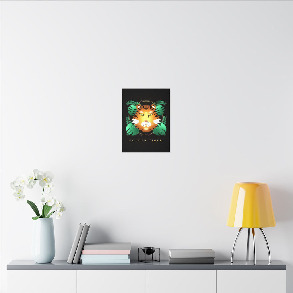 Golden Tiger gallery canvas print, view 12