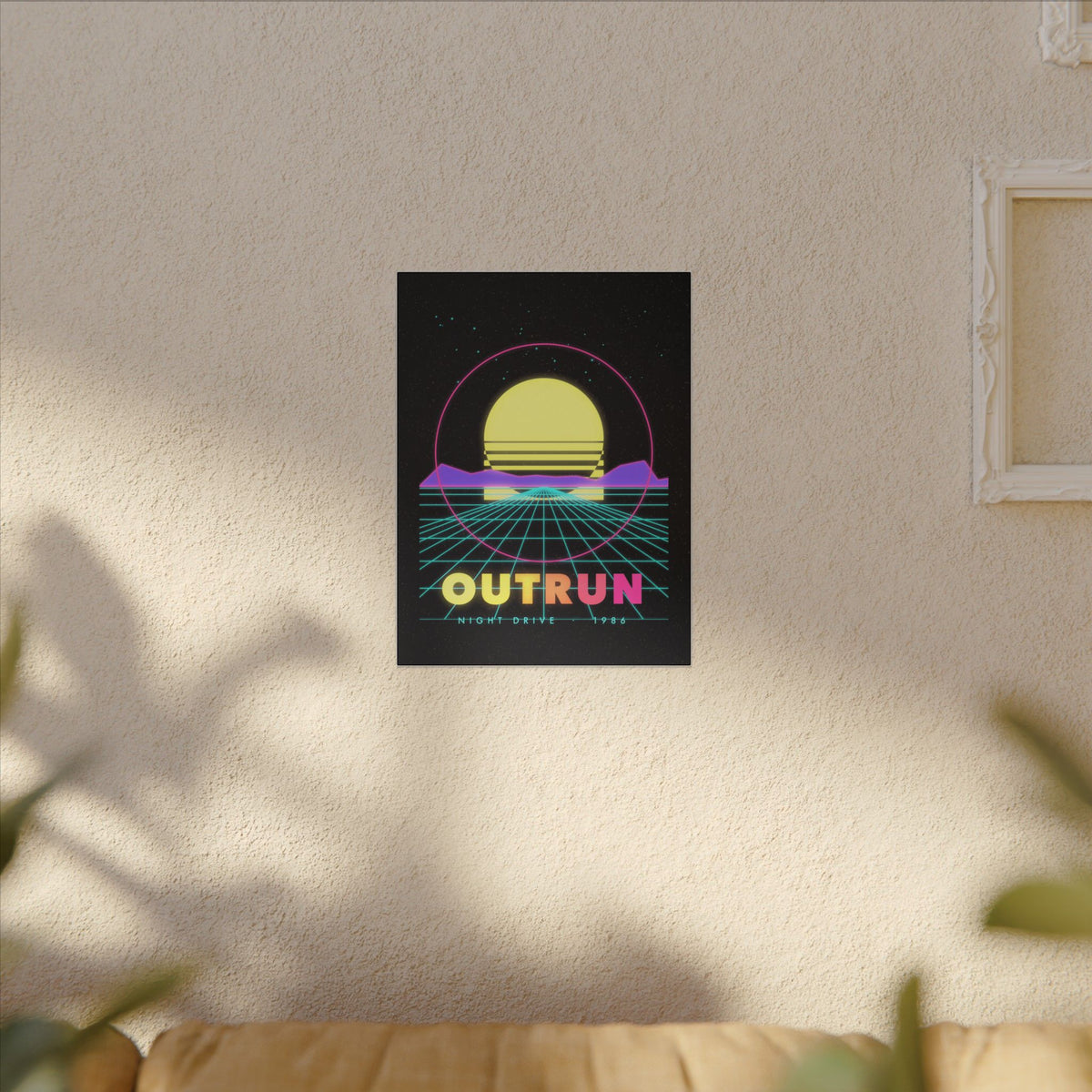 Outrun gallery canvas print, view 11
