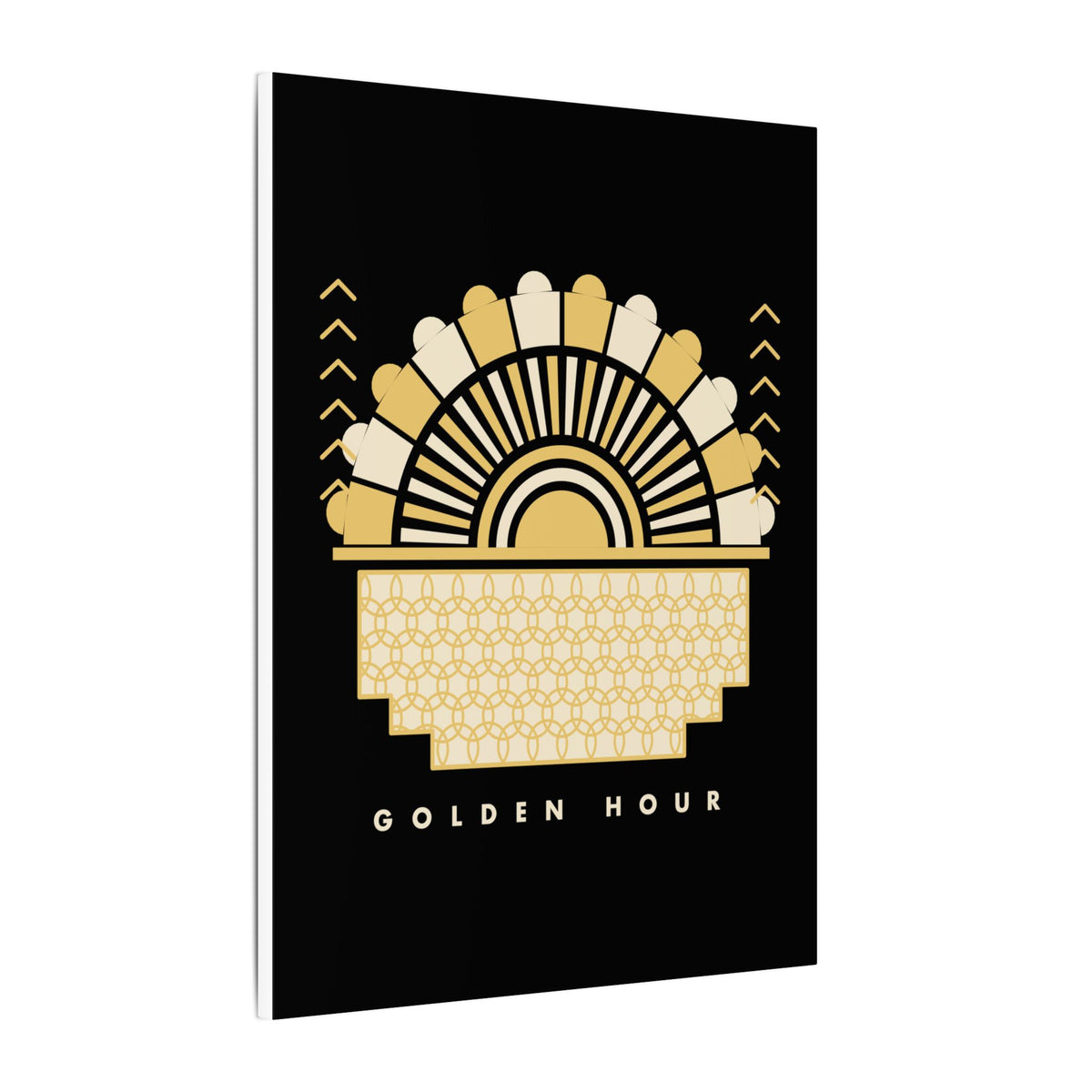 Golden Hour Fan gallery canvas print, view 4