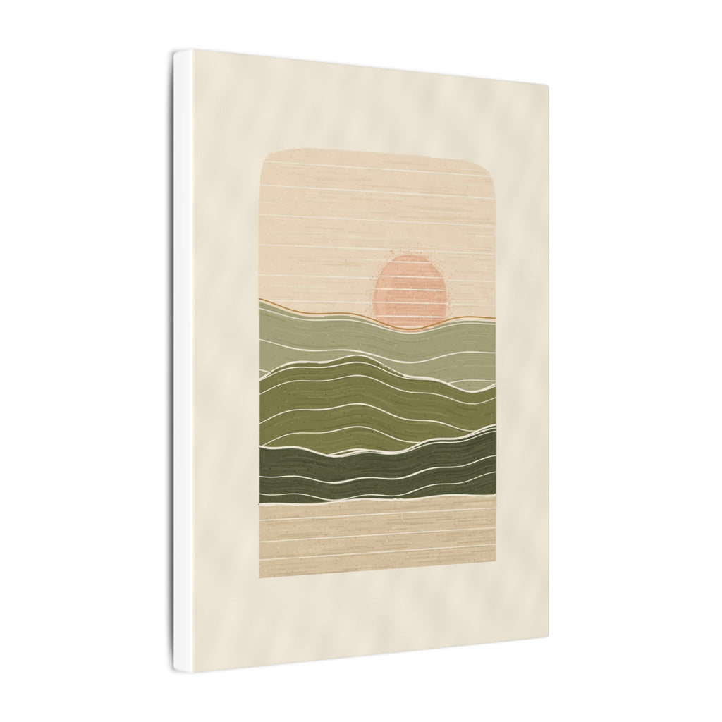 Olive Horizon gallery canvas print, view 7