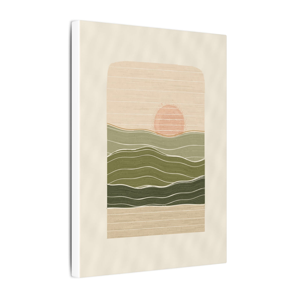 Olive Horizon gallery canvas print, view 7