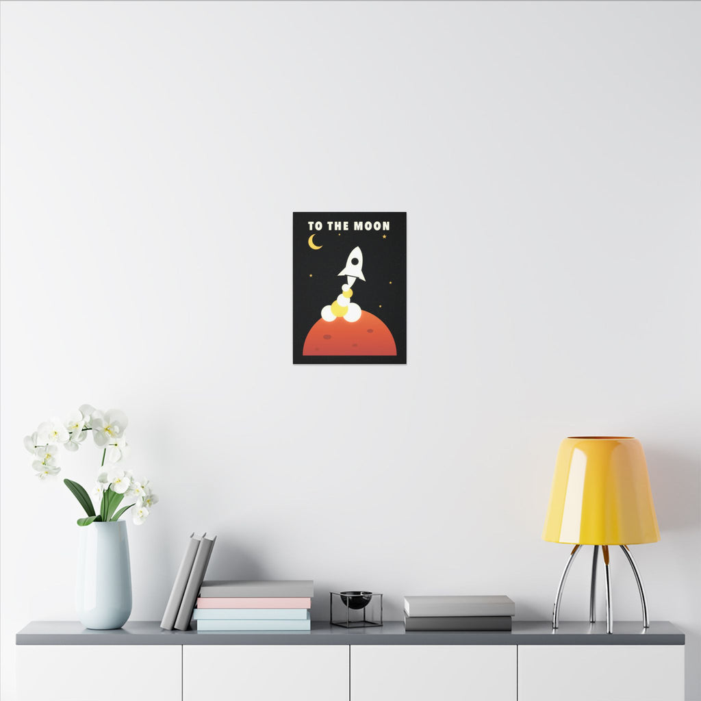 To the Moon gallery canvas print, view 12