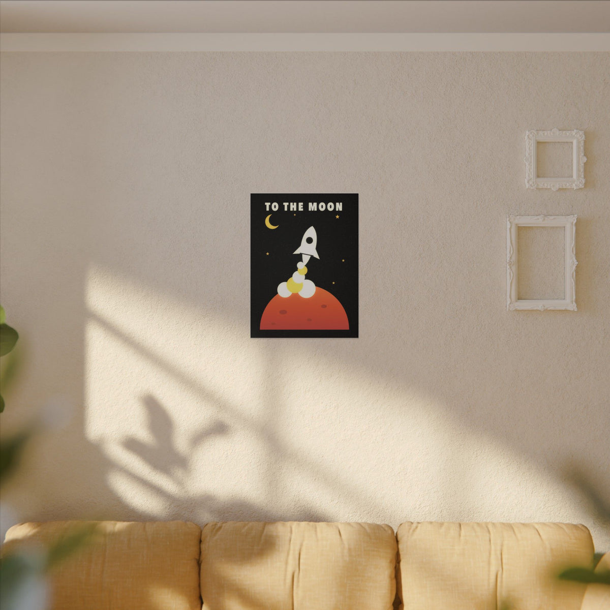To the Moon gallery canvas print, view 5