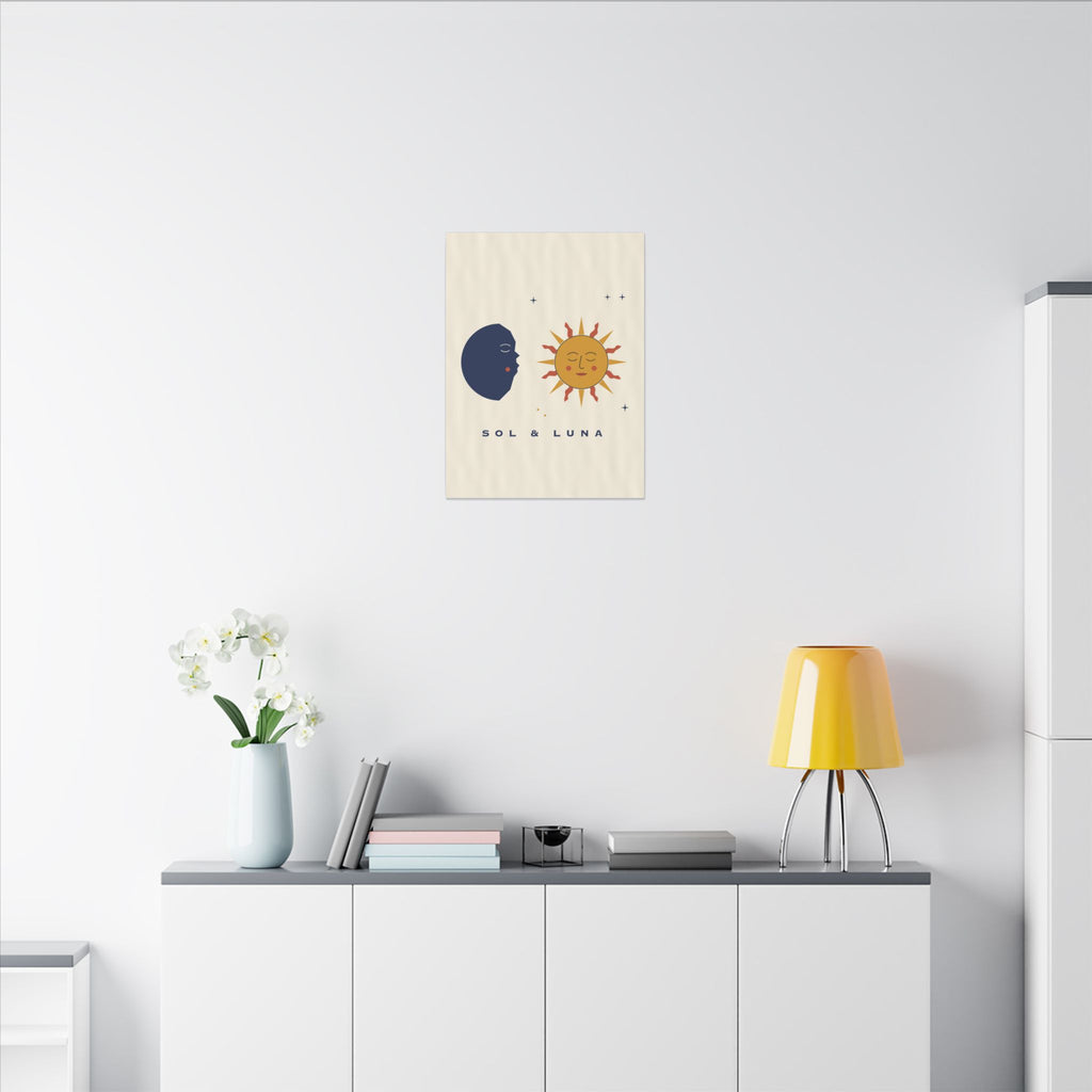 Sol & Luna gallery canvas print, view 6