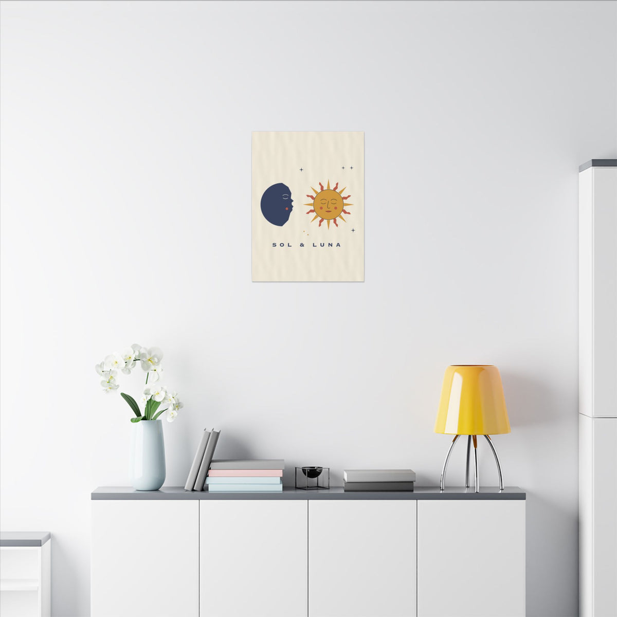 Sol & Luna gallery canvas print, view 6