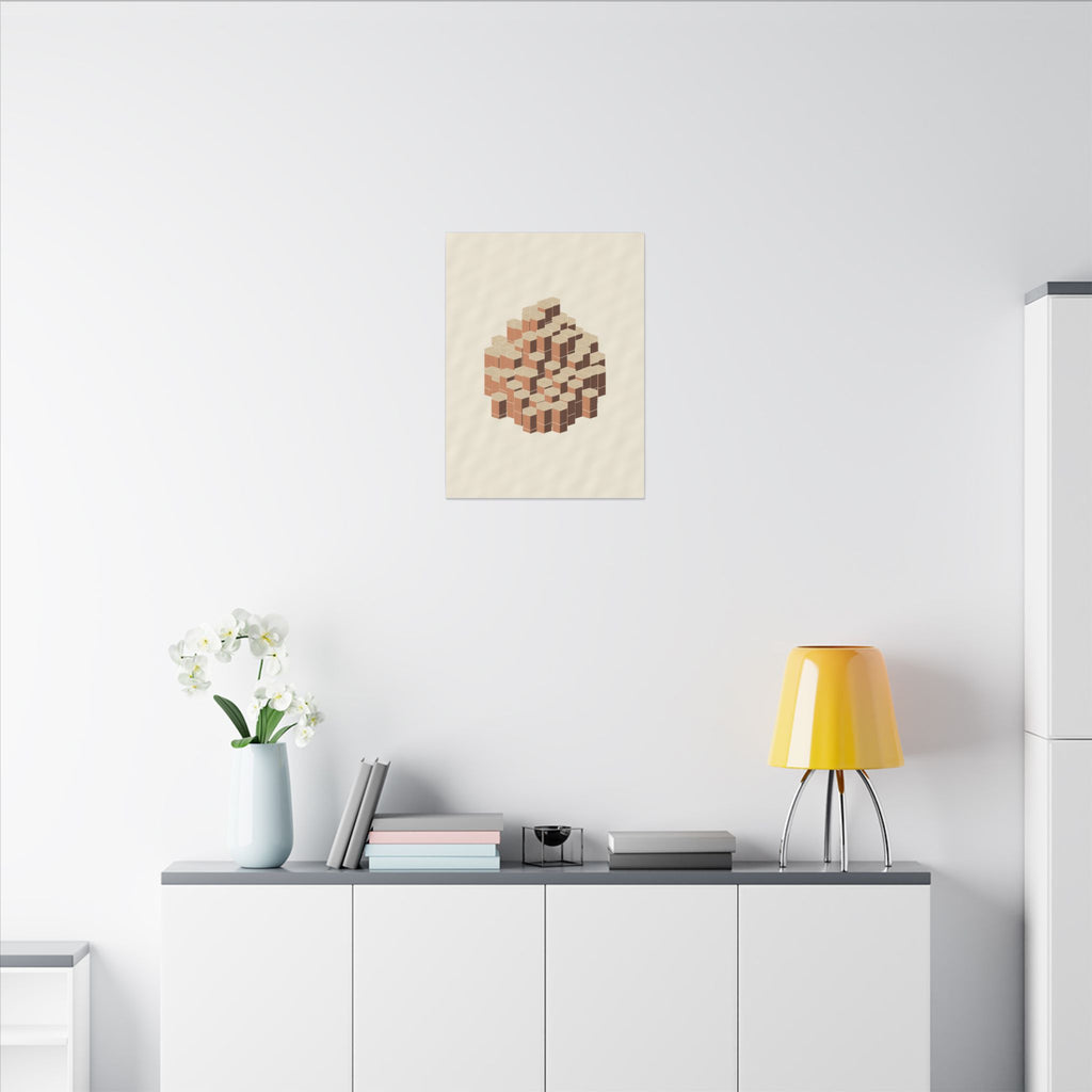 Columnar Basalt gallery canvas print, view 6