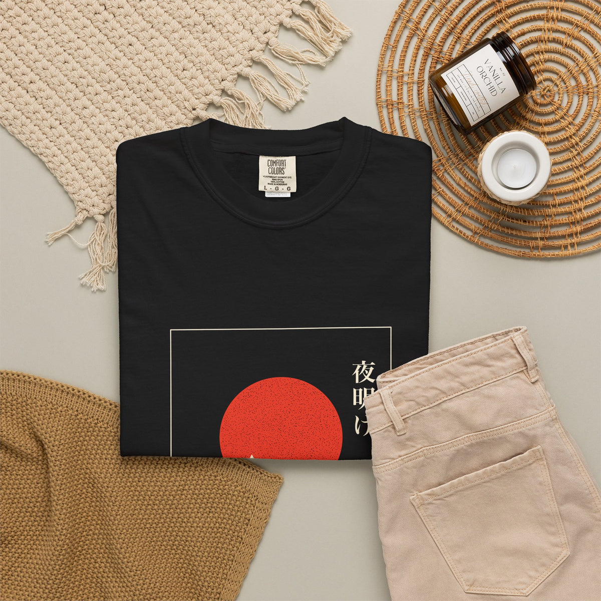 Dawn over Fuji graphic tee, view 3