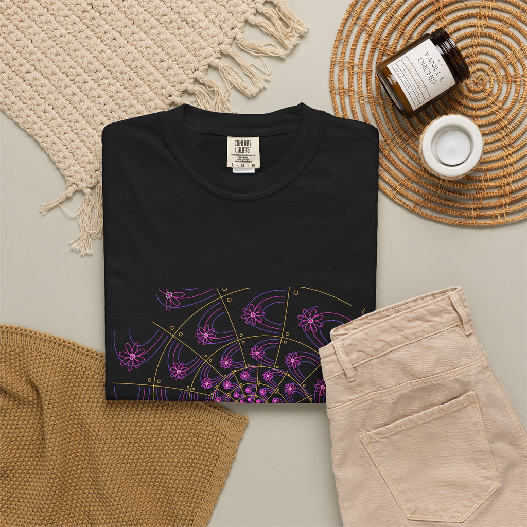 The Droste Spiral graphic tee, view 3
