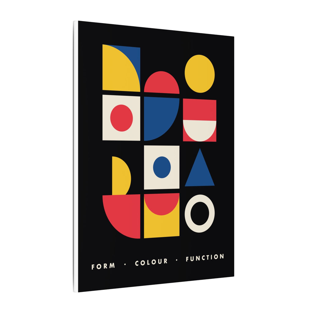 Bauhaus Blocks gallery canvas print, view 4