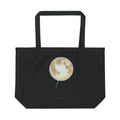 The Receding Moon organic cotton tote bag, view 1