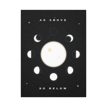 As Above, So Below Canvas