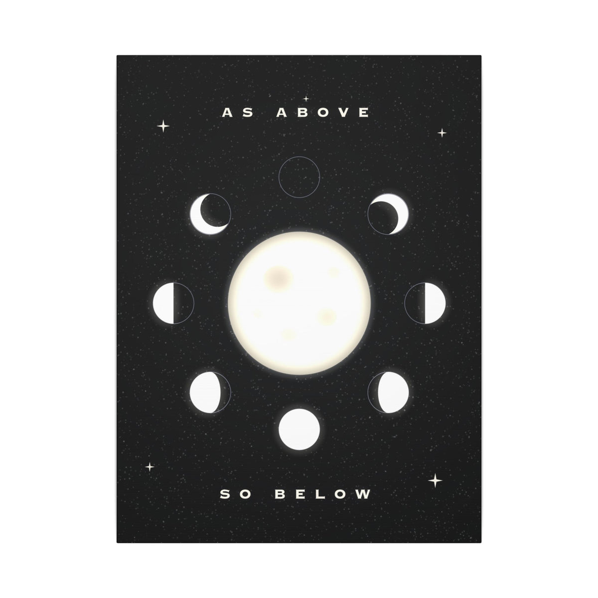 As Above, So Below gallery canvas print, view 1