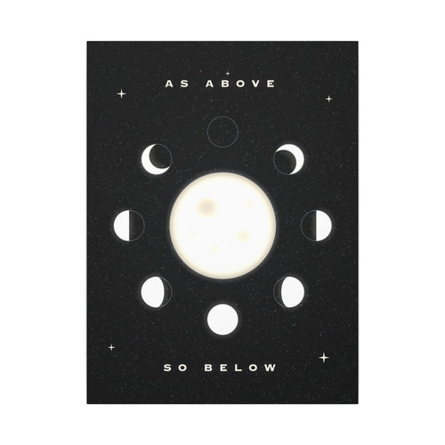 As Above, So Below gallery canvas print, view 1