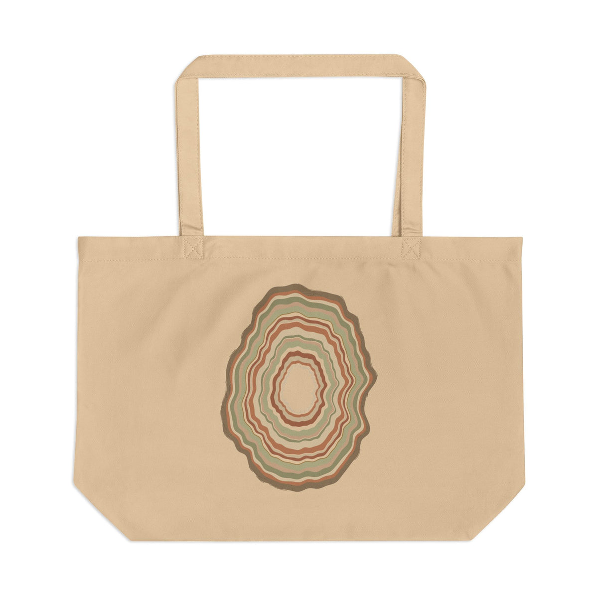 Agate organic cotton tote bag, view 1