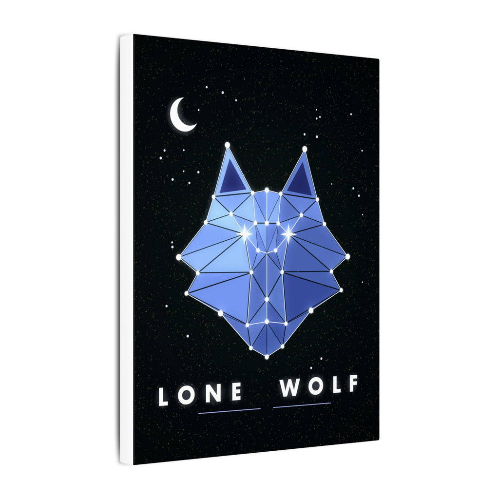 Constellation Wolf gallery canvas print, view 7