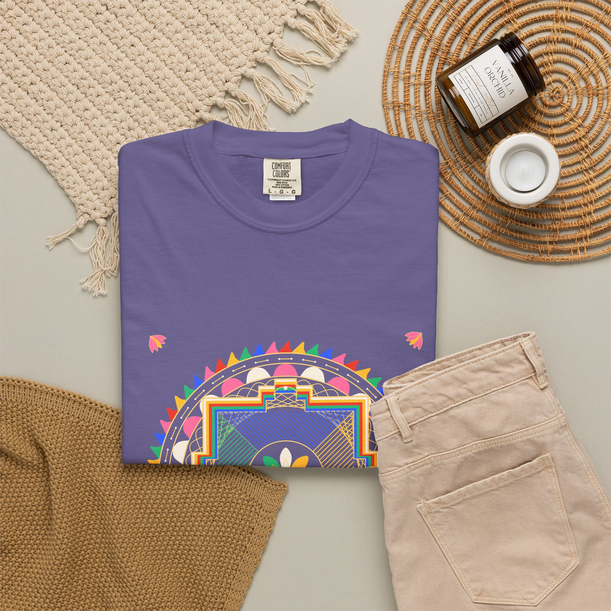 The Sand Mandala graphic tee, view 5