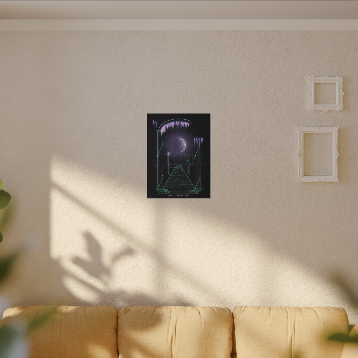 The Overgrown Gate gallery canvas print, view 5
