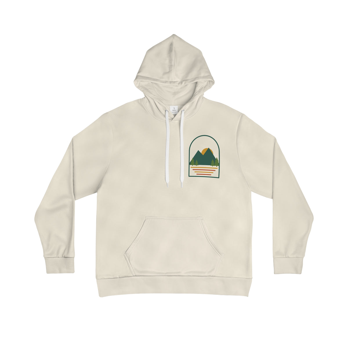 Wander all-over print hoodie, view 3