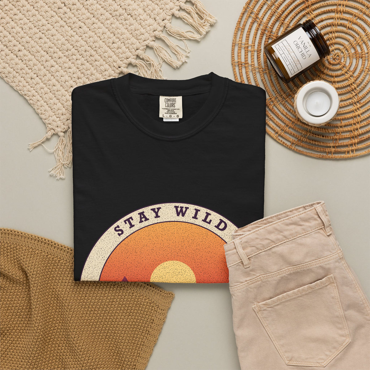 Stay Wild graphic tee, view 3